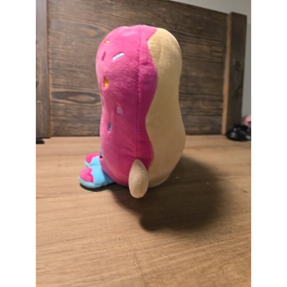 Shopkins D'Lish Donuts Pink with Sprinkles 14" Plush Pillow Penny Jar - Picture 3 of 8